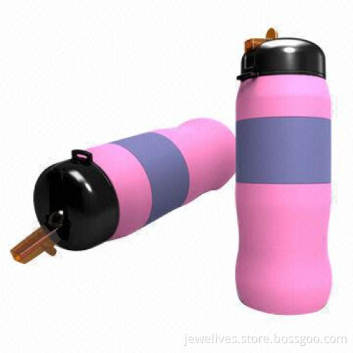 Flexible Silicone Sports Bottles